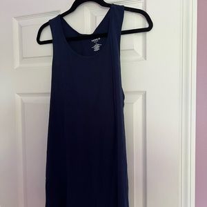 Torrid Size 3 Blue workout tank with wrap back
